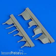 Quickboost QB48648 - 1:48 La-5FN exhaust for Zvezda