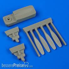 Quickboost QB48656 - 1:48 C-45 propellers w/tool for ICM