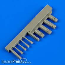 Quickboost QB48680 - 1:48 F4U-5 Corsair night gun barrels without pylons, for Hasegawa