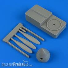 Quickboost QB48717 - 1:48 MiG-3 propeller w/tool for Trumpeter