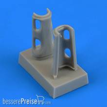 Quickboost QB48726 - 1:48 Bf 109G correct undercarriage bay f.Edua