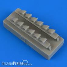 Quickboost QB48734 - 1:48 Bf 109G exhaust f. Eduard
