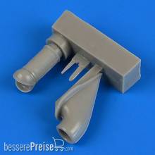 Quickboost QB48735 - 1:48 Bf 109G tropical dust filter f. Eduard