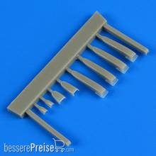 Quickboost QB48768 - 1:48 Kfir C2/C7 air scoops for AMK