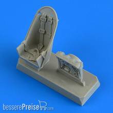 Quickboost QB48794 - 1:48 Ju 87B Stuka seats with safety belts for Airfix