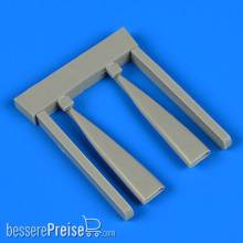 Quickboost QB48819 - 1:48 SAAB J-21 air intake for Pilot replicas