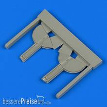 Quickboost QB48870 - 1:48 Spitfire Mk.I undercarriage covers for Tamiya