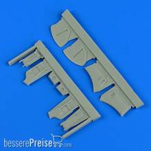 Quickboost QB48 889 - 1:48 Hawker Hunter undercarriage covers for Airfix