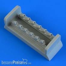 Quickboost QB48 901 - 1:48 Curtiss Tomahawk Mk.II exhaust for Airfix