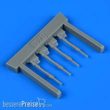 Quickboost QB48 917 - 1:48 Bf 109G-6 piston rods with undercarriage legs locks f. Tamiya