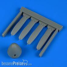 Quickboost QB48 934 - 1:48 P-51D Mustang propeller for Eduard
