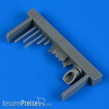 Quickboost QB48 935 - 1:48 P-38F/G Lightning gun barrels - type B for Tamiya