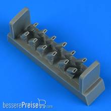 Quickboost QB48 942 - 1:48 Bf 109E exhaust for Eduard