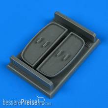 Quickboost QB48 965 - 1:48 British Phantom FOD covers for Hasegawa/Revell