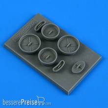 Quickboost QB48 974 - 1:48 C-2 Greyhound FOD covers for KINETIC