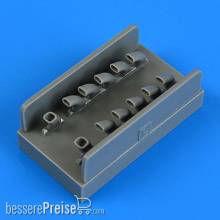 Quickboost QB48 980 - 1:48 IL-2 exhaust for ZVEZDA