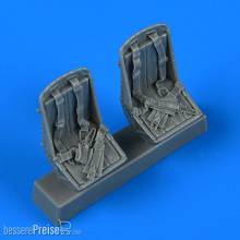 Quickboost QB49 909 - 1:48 Z-126 Trenér seats with seatbelts