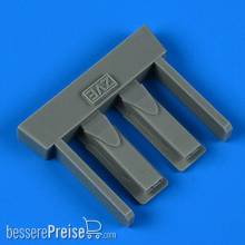Quickboost QB49 045 - 1:48 Su-25 Frogfoot vartical tail intake for ZVEZDA
