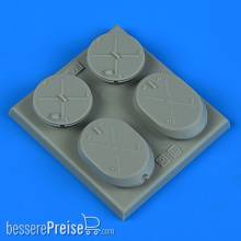 Quickboost QB49 100 - 1:48 Su-25 Frogfoot FOD covers
