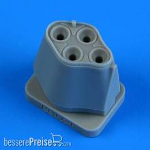 Quickboost QB49 107 - Bell X-1 exhaust nozzles for EDUARD