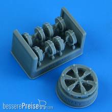 Quickboost QB49 162 - Westland Lysander Mk.I/III drum magazines AIRFIX