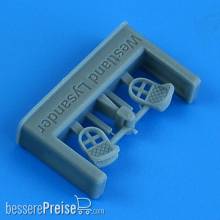 Quickboost QB49 163 - Westland Lysander Mk.I/III pedals AIRFIX
