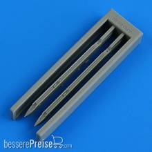 Quickboost QB49 201 - Su-25 Frogfoot APU-60-IM missile adapters for Zvezda