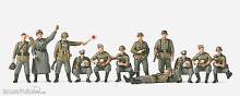 Preiser 16501 - HO Rastende Infanterie 39-45