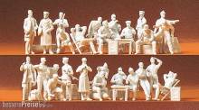 Preiser 16502 - HO Piloten und Bodenp. DR