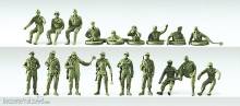 Preiser 16510 - HO BW Kradf. Panzersold.18St.