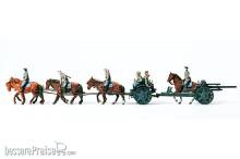 Preiser 16513 - HO Bespannte Feldhaubitze