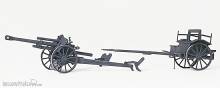 Preiser 16527 - HO Feldhaubitze 10,5cm