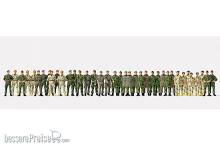 Preiser 16543 - HO Soldaten Bundeswehr unbem.