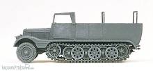 Preiser 16561 - HO Halbketten-Zugmaschine 3to