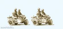 Preiser 16615 - Kradfahrer NVA. Motorrad Zünd
