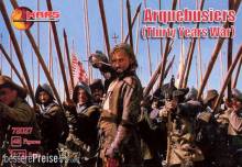 Mars Figures MS72027 - 1:72 Arquebusiers, 30 years war