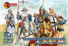 Mars Figures MS72053 - 1:72 Teutonic mounted sergeants, 1st half XV