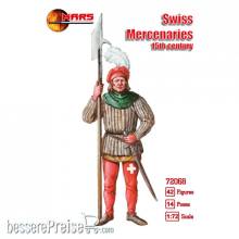 Mars Figures MS72068 - 1:72 Swiss Mercenaries