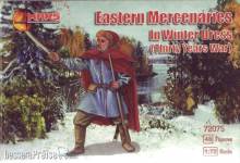 Mars Figures MS72075 - 1:72 Eastern mercenaries in winter dress,Thir