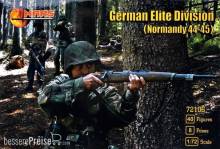 Mars Figures MS72106 - 1:72 German elite division,Normandy 1944-45