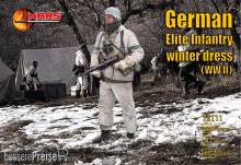 Mars Figures MS72111 - 1:72 WWII German elite infantry,winter dress