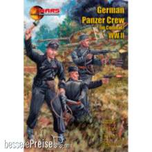 Mars Figures MS32035 - 1:32 WWII German Panzer Crew (in Combat)
