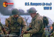 Mars Figures MS32036 - 1:32 U.S. Rangers (D-Day) WWII
