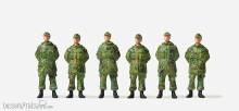 Preiser 16842 - HO Soldaten steh. Bundeswehr