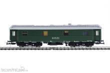 Heris 17014 - Heizwagen JZ, Bauart 41 der DRB,NE JZ 80729304000-0,grün,Dach silber, Ep. III/IV