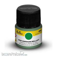 Heller 9002 - Peinture Acrylic 002 vert emeraude brillant
