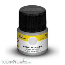 Heller 9011 - Peinture Acrylic 011 argent
