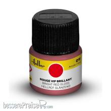 Heller 9019 - Peinture Acrylic 019 rouge vif brillant