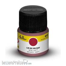 Heller 9073 - Peinture Acrylic 073 lie de vin mat