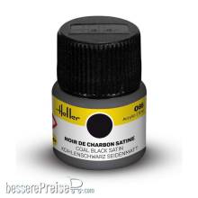Heller 9085 - Peinture Acrylic 085 noir de charbon satine